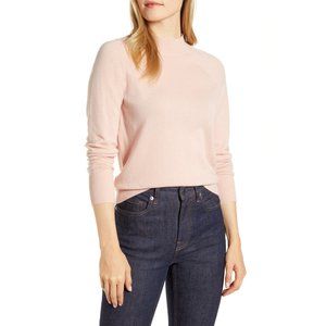 Everlane Cashmere Sweater in Rose Raglan M…